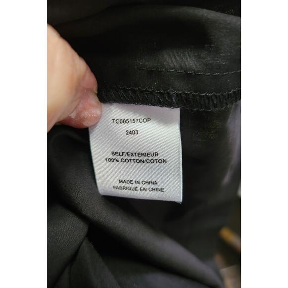 Buffy Short Sleeve Cotton Utility Dress, Derek Lam 10 Crosby size 16 - Picture 11 of 12